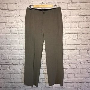 Banana Republic dress pants womens size 8 contoured fit stretch wide straight